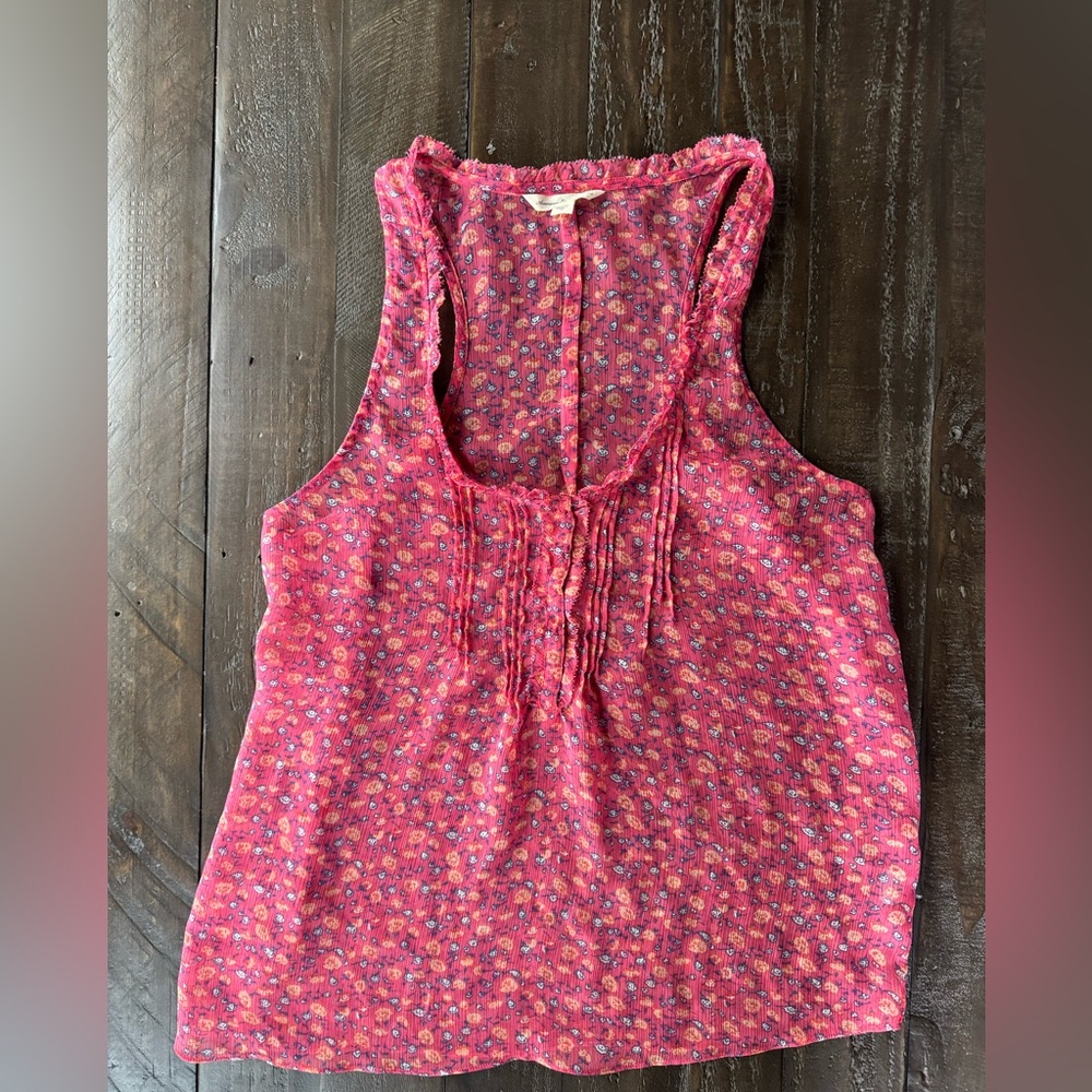 American Eagle Outfitters Sheer Tank Top